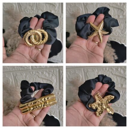 LuxiScrunch - Stainless Steel Scrunchies