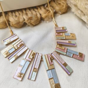 Golden Stainless Steel Premium & Elegant ( Anti Tarnish ) Necklace For Women