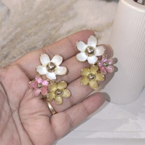 WESTERN MULTI FLORAL EARRINGS -2